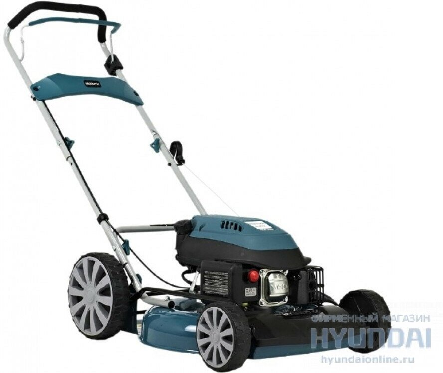 Газонокосилка бензиновая газонокосилка HYUNDAI L 5100M, 3.5 л.с., 50.8 см