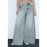 женские Befree Джинсы mom с высокой посадкой Mom12-107-S/170 светло-серый размер S/170 - Изображение 5