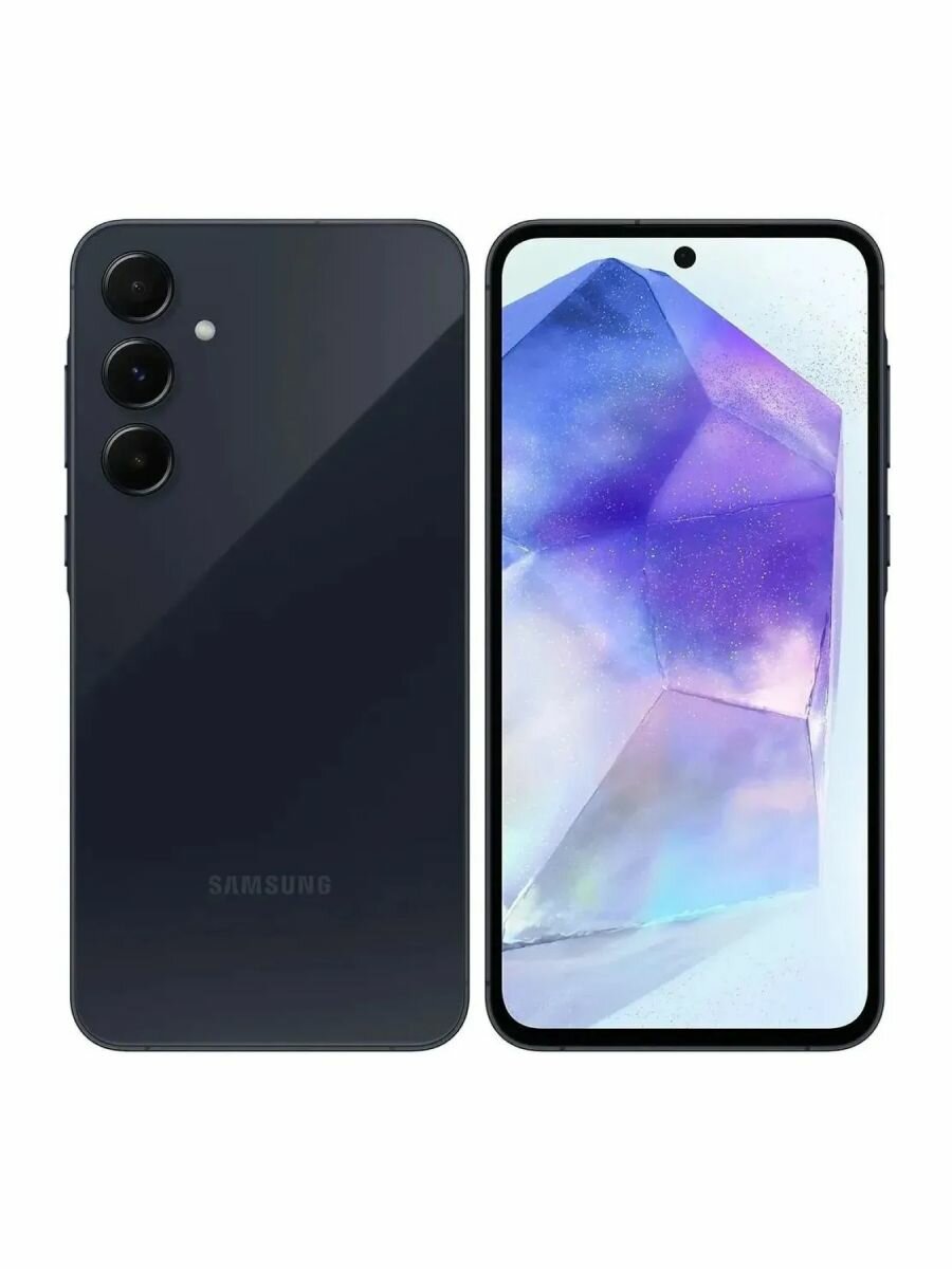 Смартфон Samsung Galaxy A55 8/256Gb Navy/Tемно-синий
