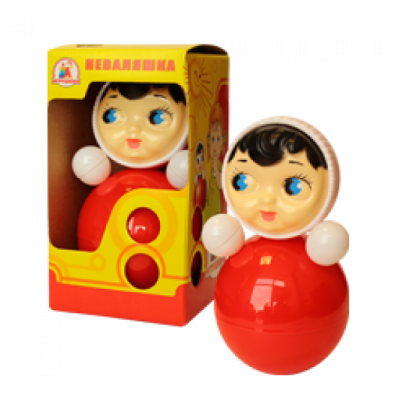 Пластмастер Неваляшка средняя в коробке