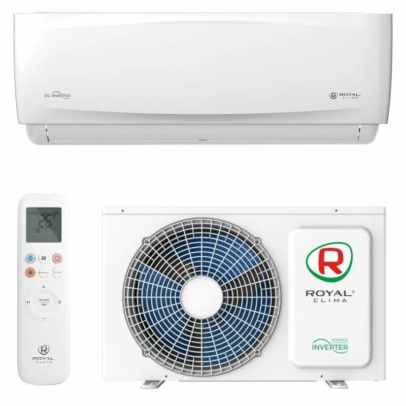 Сплит-система инверторного типа Royal Clima VELA NUOVA Inverter, модель на 55 кв. м.
