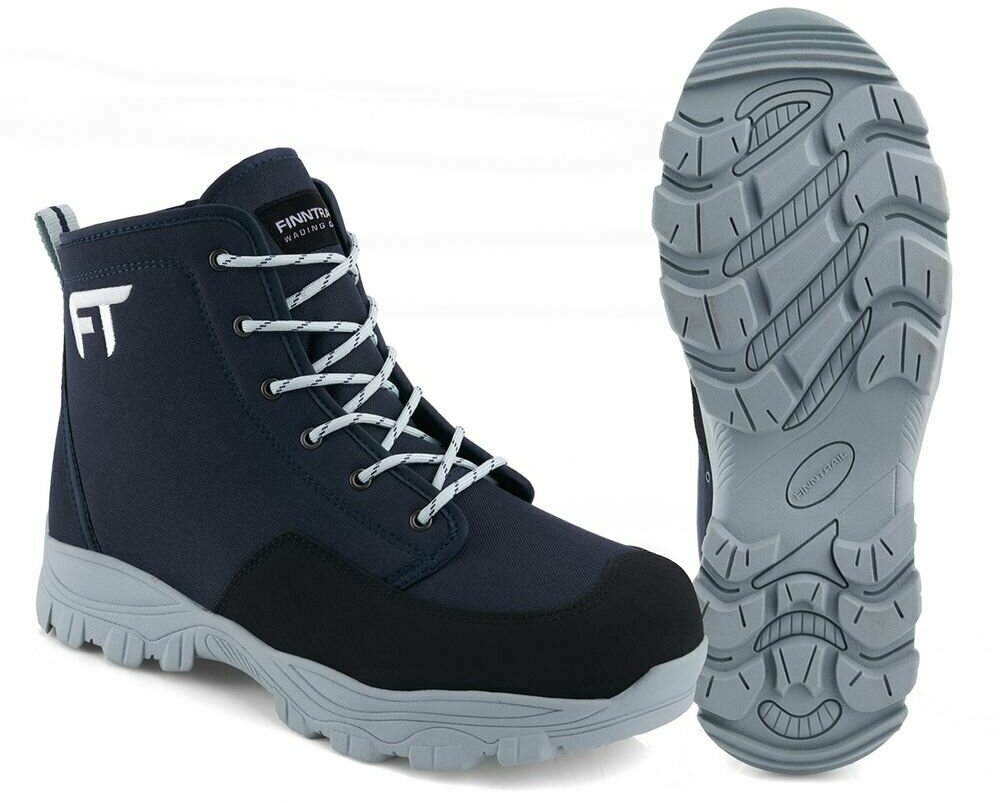Ботинки забродные для рыбалки Finntrail URBAN Grey
