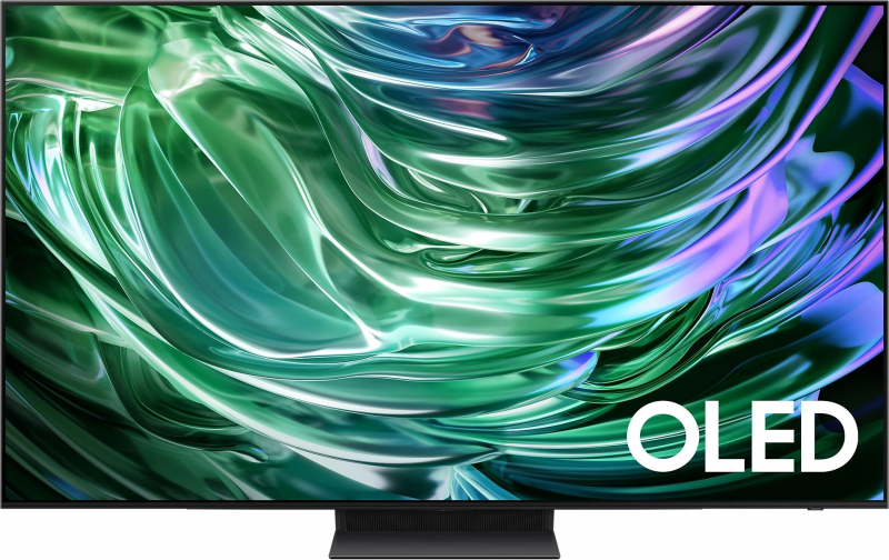 Телевизор OLED Samsung QE55S90DAUXRU, Smart TV, черный