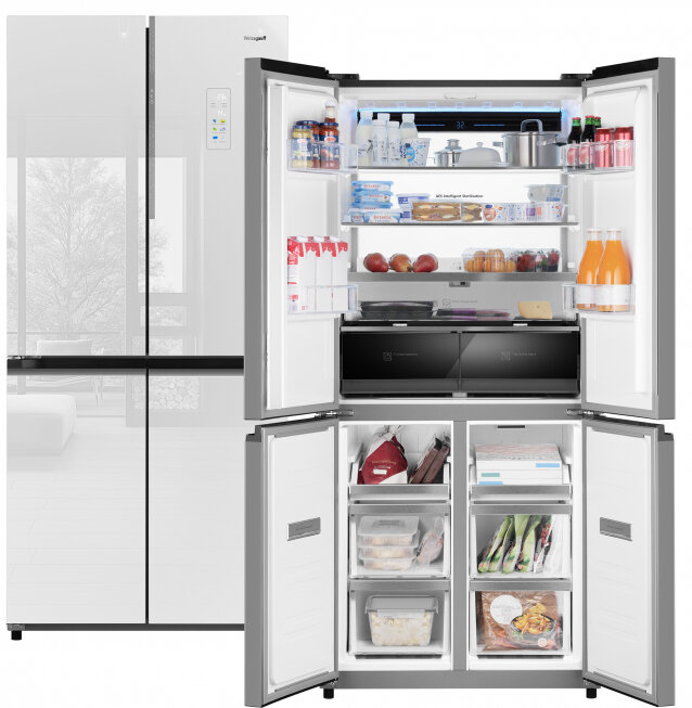 Трехкамерный холодильник Weissgauff WCD 450 WgNF Built-in