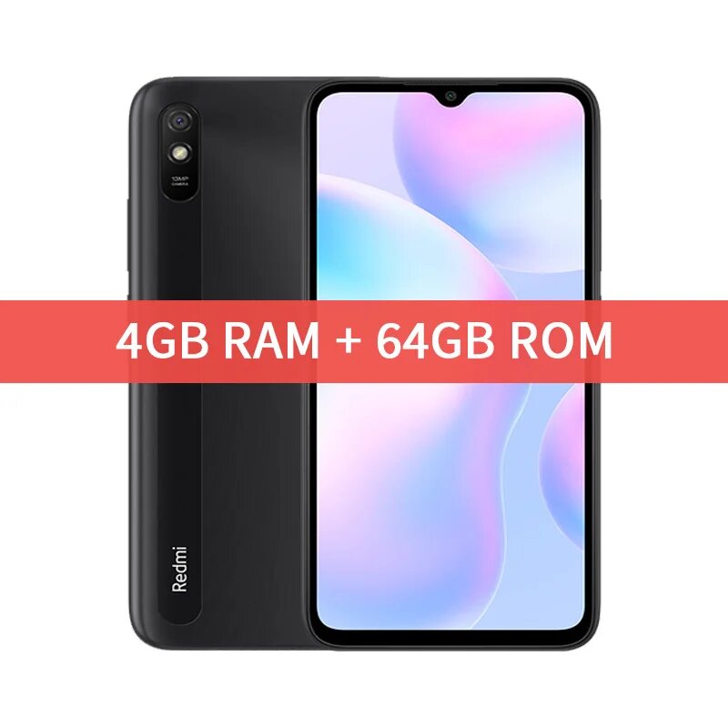 Xiaomi Redmi 9A Global Rom 64 ГБ/128 ГБ Мобильный телефон 5000 мАч 6,53 дюйма MTK Helio G25 Octa Core 13MP Смартфон CN Версия