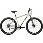 Велосипед городской SITIS FLASH 29" 7spp (2024) Black-Grey, ригид, взрослый, мужской, стальная рама, 7 скоростей, дисковые механические тормоза, размер рамы 19", для роста 180-190 см - Изображение 2