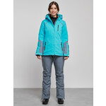 Куртка "три в одном", водонепроницаемая, женская, темно-синяя, размер M - Изображение 2