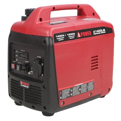 Инверторный бензиновый генератор A-iPower A1400LiS с ручным запуском, 1.2 кВт, 230В (20311)
