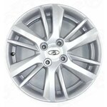 21720-3101015-03 Диск колесный 14/5,5J/4*98/ЕТ35/d58,6 LADA Image 2108-2112 2170 Priora 2190 Granta литой серебро - Изображение 6