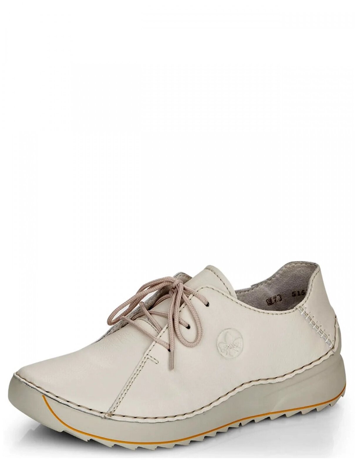 Ботинки Rieker 51515-80V женские туфли закрытые бежевый натуральная кожа