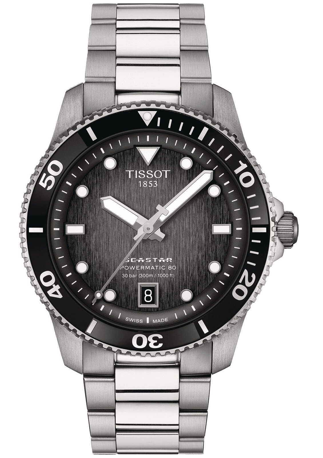Часы Tissot Seastar 1000 Powermatic 80 T120.807.11.051.00
