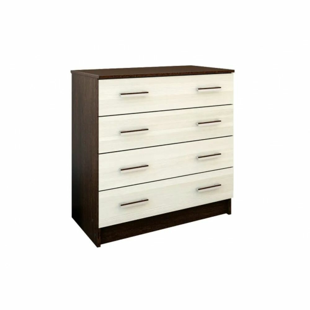 Комод К800, Дуб Венге/Сосна Лоредо, ЛДСП, с ящиками, для спальни, прихожей, гостиной, 800х830х440, ЭРА