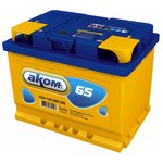 Аккумулятор автомобильный Аком 65 Ач 600 А прямая полярность - Изображение 6
