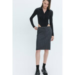 Юбка прямая Mila Bezgerts 998ВЕ, цвет Синий, размер 48- - Изображение 7