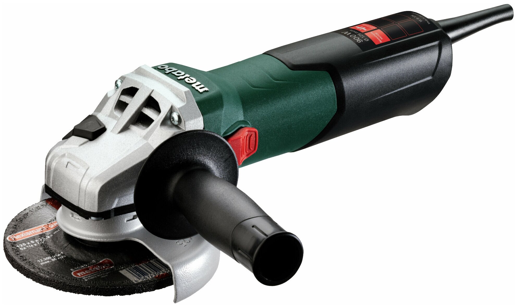 УШМ Metabo W 9-115, 900 Вт, 115 мм