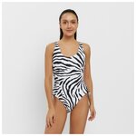 Купальник женский раздельный MINAKU с топом, цвет молочный, размер 48 - Изображение 2