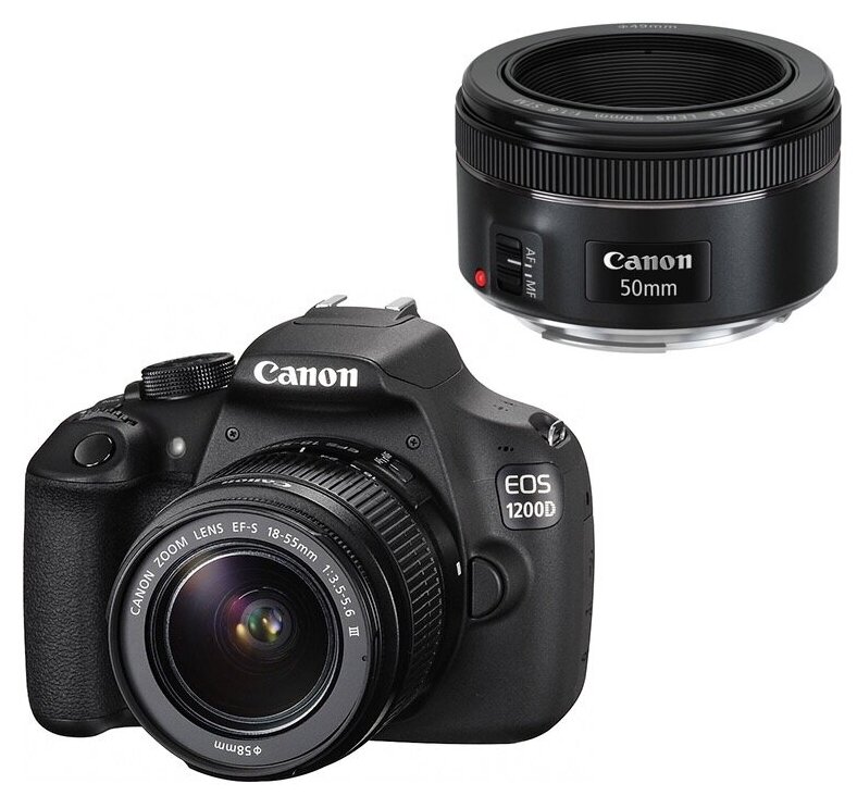 Фотоаппарат Canon EOS 1200D Kit