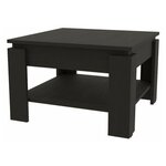 Стол Stone кофейный в гостиную прикроватный прозрачный красный круглый - Изображение 8