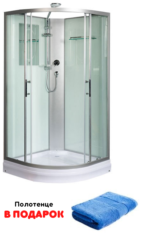 Душевая кабина WeltWasser WERRA 1001 WW500 100х100 см