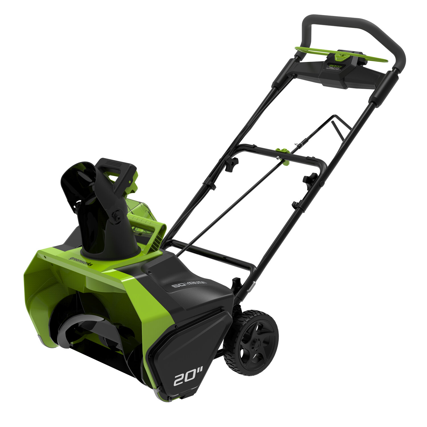 Снегоуборщик Greenworks GD60PST , 2000 Вт, 60 В, 4мА·ч