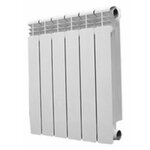 Loten Grey ZN750 - 4 секции с нижним подключением, цвет - серый - Изображение 5