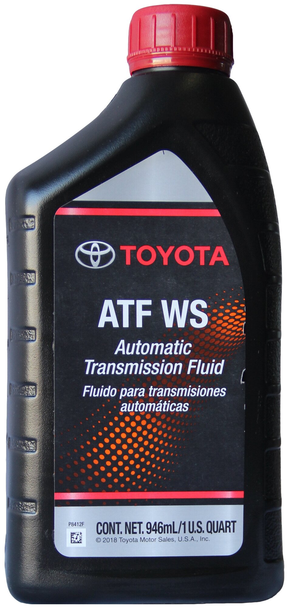 Масло трансмиссионное TOYOTA ATF WS 75W-90