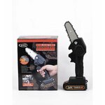 Бесщеточные цепные пилы Paowafol Мини - электрическая цепная пила для литиевых батарей; Бесинструментальная разборка крышки (6 дюймов, 21В, 2 ампер батареи, с пластиковым ящиком) - Изображение 3