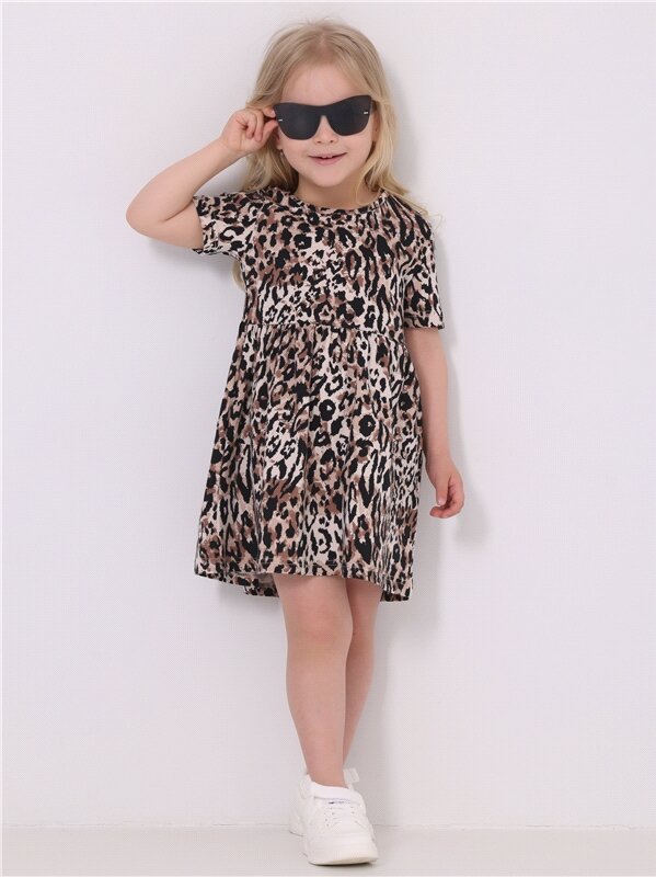 Платье нарядное летнее в садик хлопок 100% Апрель 1ДПК3998001н/243/*/5222/*/*/*/* серый, голубой, белый 52-98