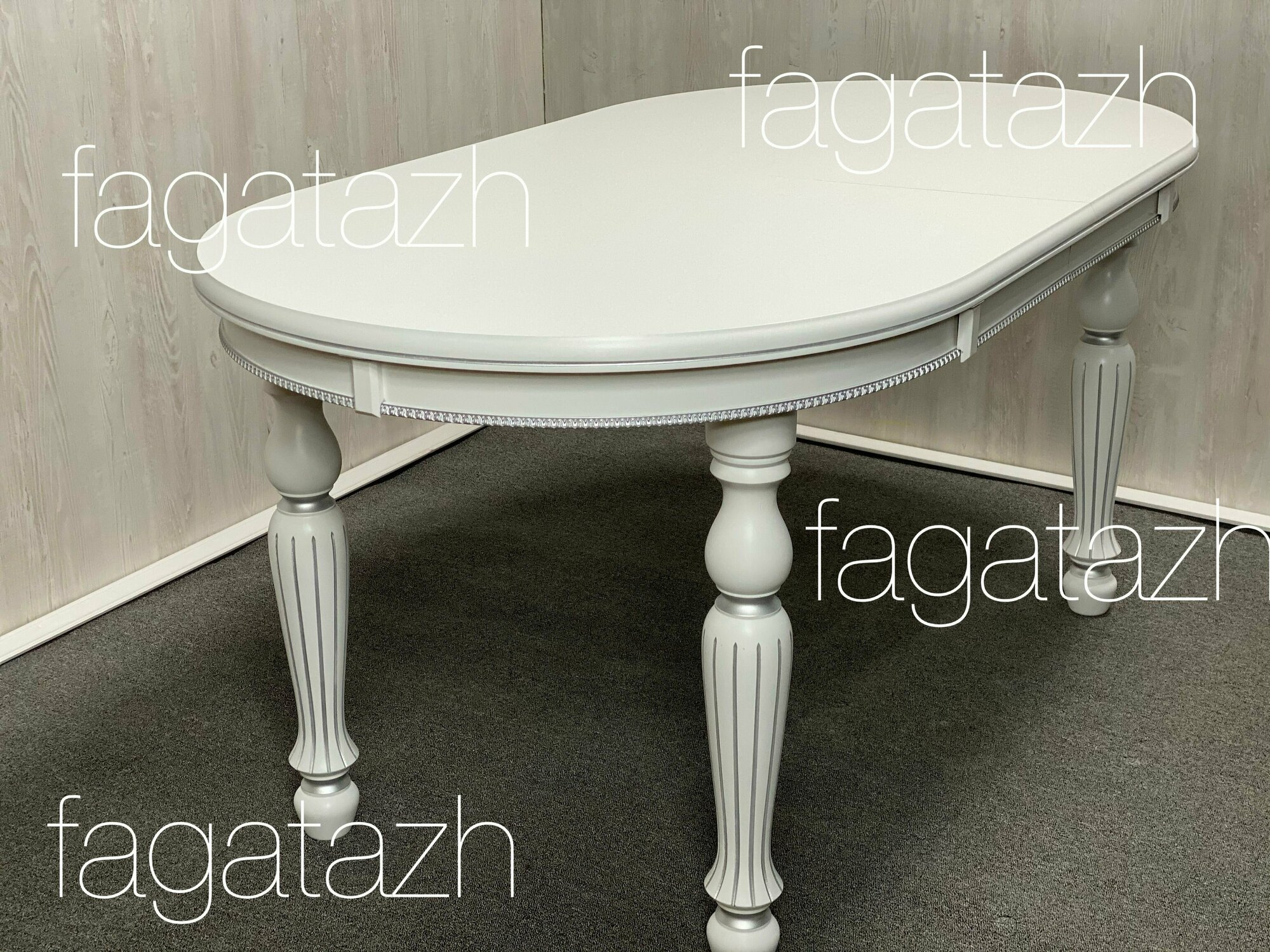 Стол обеденный, раздвижной овальный 160