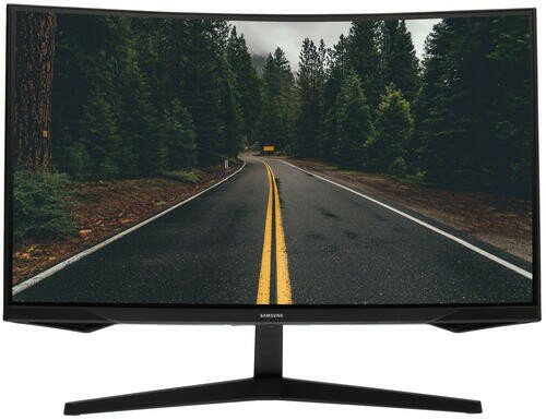 Монитор 32" Samsung Odyssey G5 S32CG550EIчерный VA LED 165Hz 2560x1440 1ms 300cd HDMI DP USB