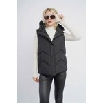 Жилет односторонний №215 из шерсти без карманов 46-48 бежевый - Изображение 7