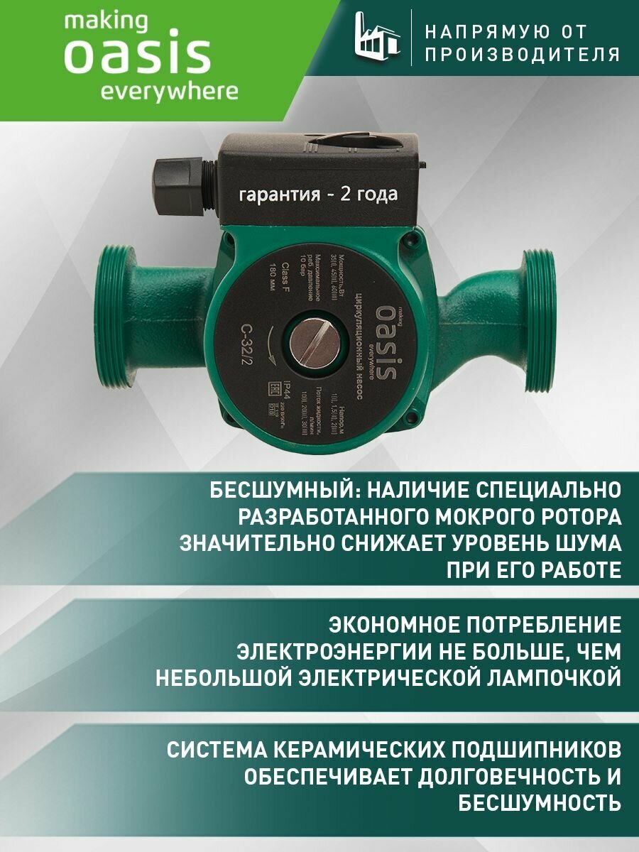 Поверхностный Циркуляционный насос Oasis C-32/2