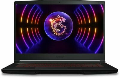 игровой MSI GF63 Thin 12VF-1039RU 9S7-16R821-1039, 15.6", IPS, Intel Core i7 12650H 2.3ГГц, 10-ядерный, 32ГБ DDR4, 512ГБ SSD, NVIDIA GeForce RTX 4060 для ноутбуков - 8 ГБ, Free DOS, черный
