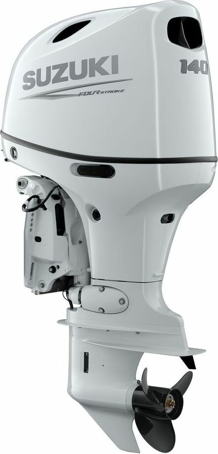 Мотор лодочный Suzuki DF140BTL CAN, белый DF140BTL_CAN_White