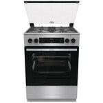 Плита GORENJE/ Тип плиты: электрическая, Тип варочной поверхности: стеклокерамическая, Цвет: серый, Ширина, см: 60 GEC6A11SG - Изображение 1