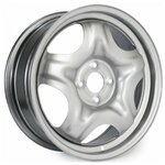 21720-3101015-03 Диск колесный 14/5,5J/4*98/ЕТ35/d58,6 LADA Image 2108-2112 2170 Priora 2190 Granta литой серебро - Изображение 2