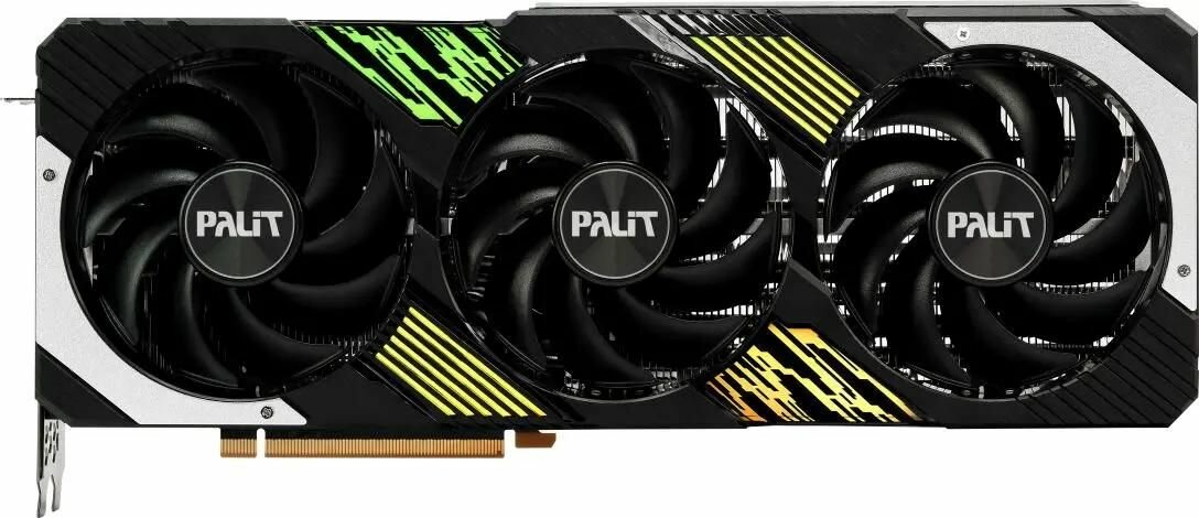 Видеокарта Palit NVIDIA GeForce RTX 4070TI Super RTX4070Ti SUPER GAMINGPRO 16ГБ GamingPro, GDDR6X, Ret [ned47ts019t2-1043a]