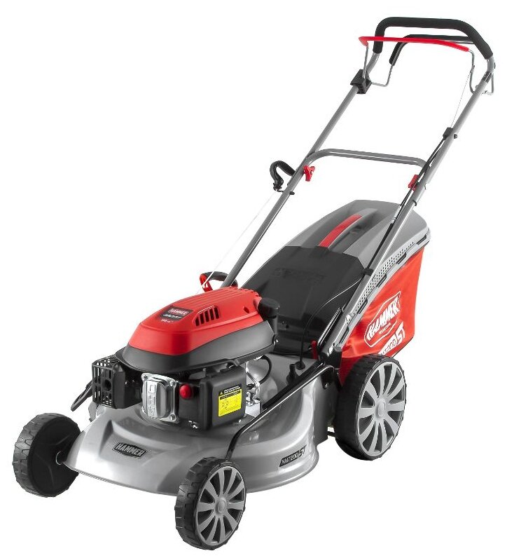 Бензиновая газонокосилка Hammer KMT200ST, 6.5 л.с., 53 см