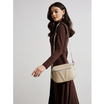 Сумка женская сэтчел AFINA 726 из натуральной кожи цвета тауп - Изображение 4