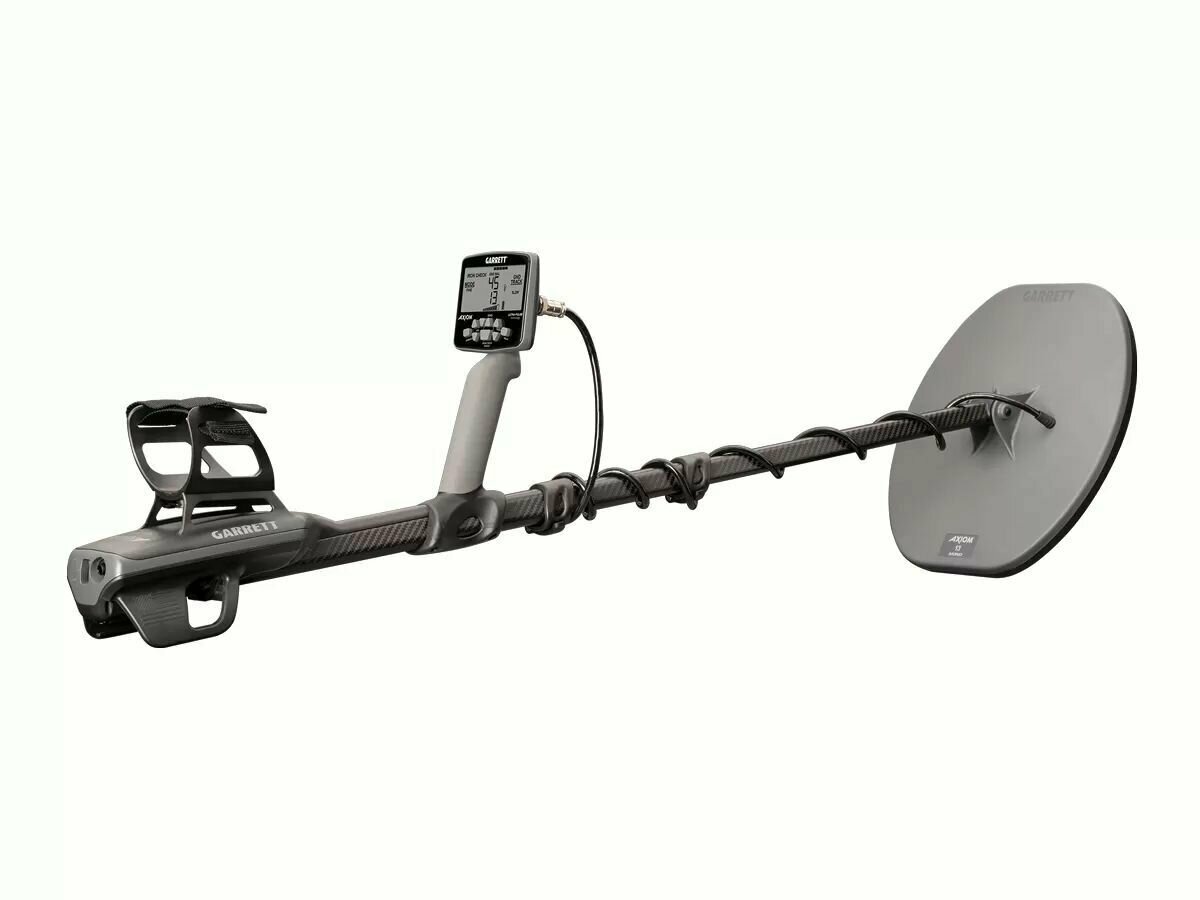 Металлоискатель Garrett Axiom 11x7 Mono и 13x11 DD с беспроводными наушниками