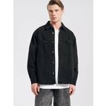 Теплая байковая рубашка оверсайз в клетку твое, арт. B1107, коричневый, XS - Изображение 3