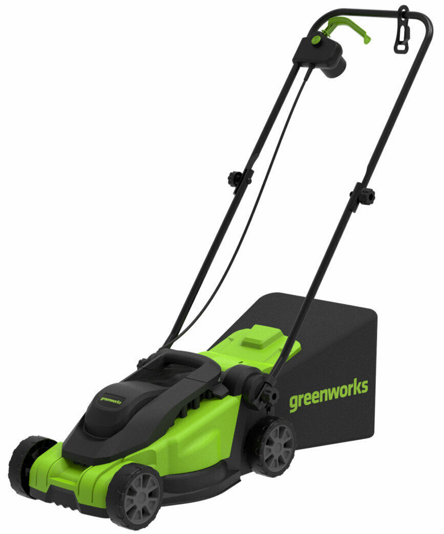 Газонокосилка электрическая GREENWORKS GD1200LM32 (GLM1232) 220V