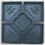 Плитка для садовых дорожек полимерпесчаная 25х25х2 см, шоколадная, 8 шт - Изображение 7