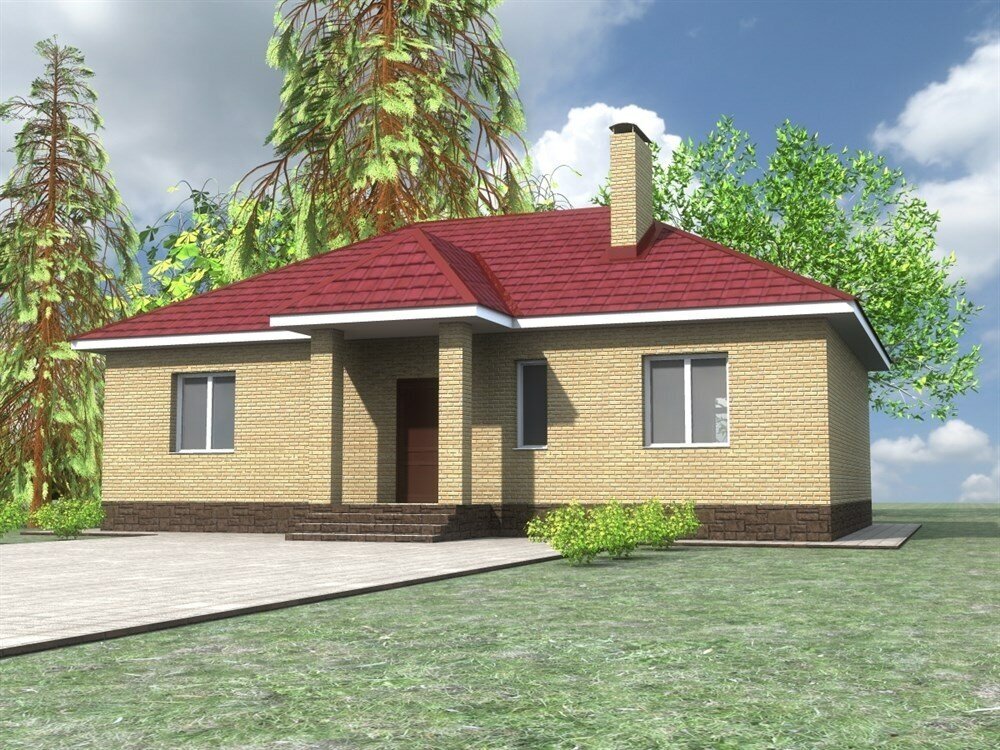 Проект дома A-074