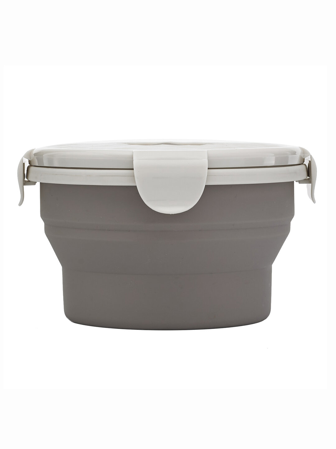 Складной силиконовый контейнер для продуктов JordanJudy Collapsible Silicone Food Container 540 мл Gray (HO001-M)