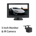 монитор, автомобильный монитор заднего вида, автомобильные мониторы для камеры заднего вида, 5 дюймов, PAL, NTSC - Изображение 4