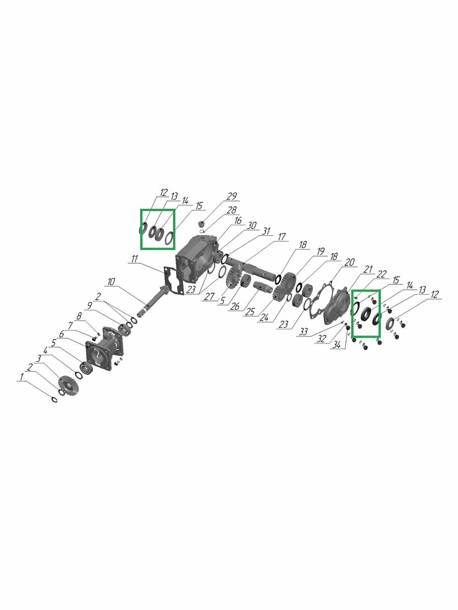 Сальники(редуктора) мотоблока Угра(всех модификаций)