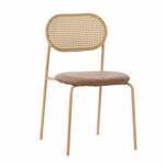 Стул(табуретка) из бамбука с полкой для полотенца - Изображение 1