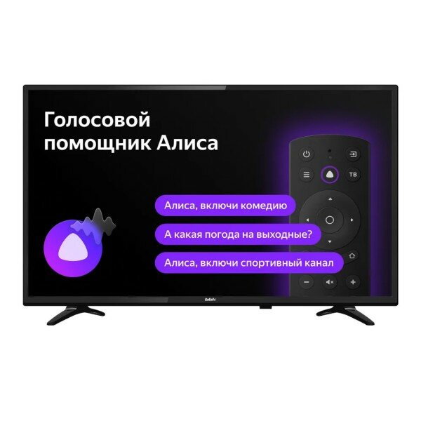 Телевизор BBK 43LEX-8264/UTS2C черный LED 4k UHD 60Hz ЯндексТВ