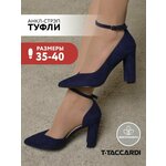 Лоферы T.TACCARDI женские YYQ24S-68C размер 38, цвет синий - Изображение 5